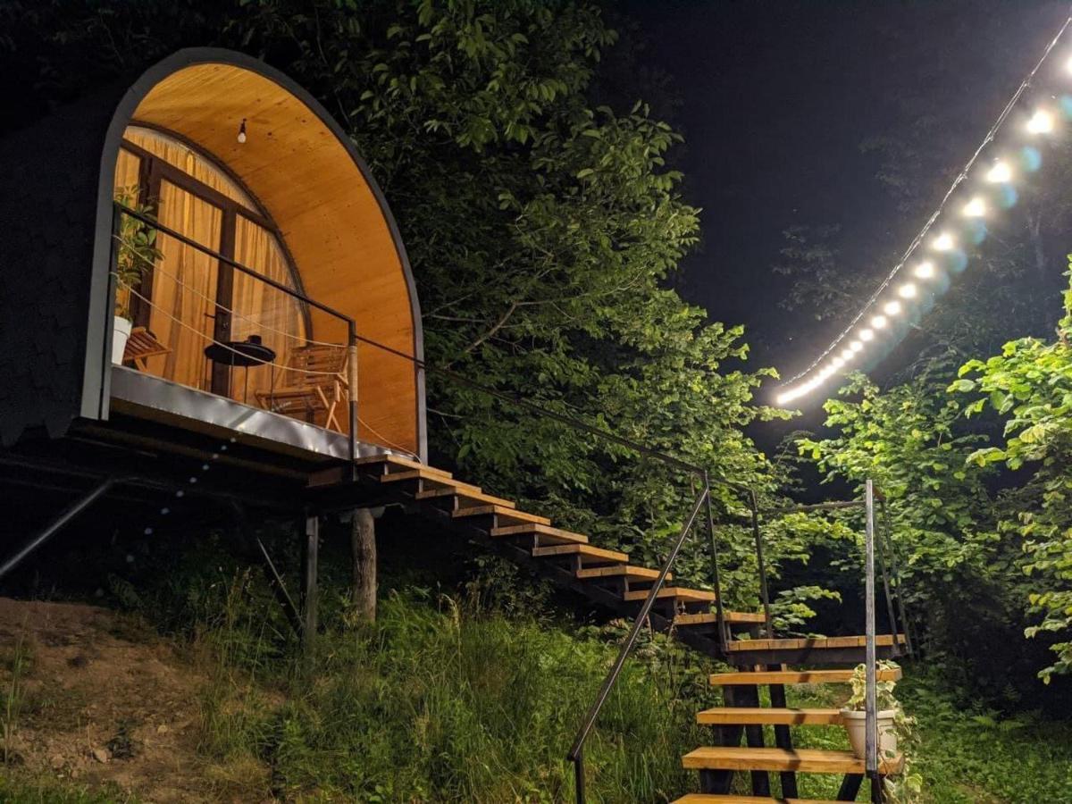 Zeda Chkhutuneti Woodhide - Cottages Near Batumi, Georgia מראה חיצוני תמונה